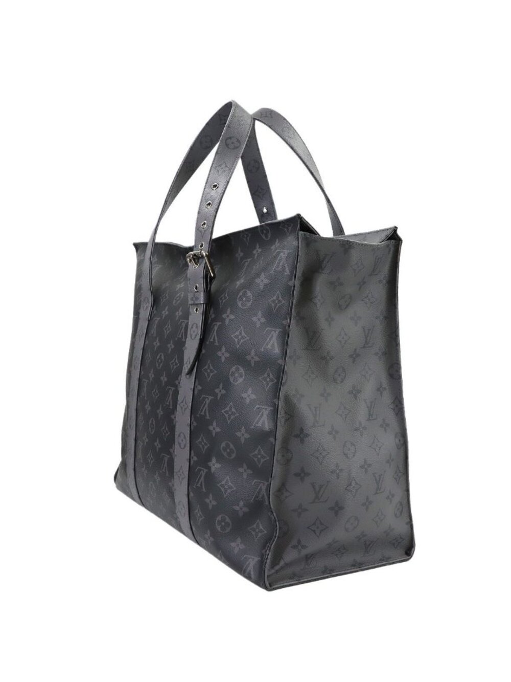 Louis Vuitton Monogram Eclipse Cabas Zip GM Tote Black - Picture 3 of 10